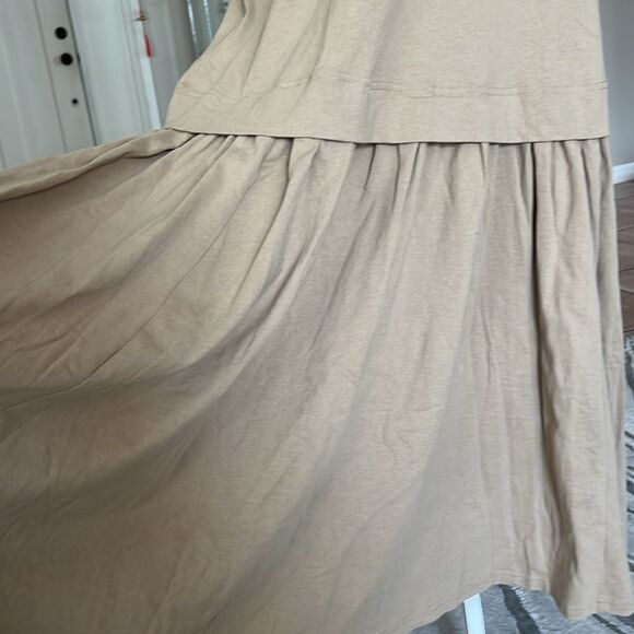 NWOT Free People Beach Cotton Oversized Midi Dress - Picture 3 of 6